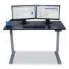 Electric Height Adjustable Standing Desk, 48 x 23.6 x 28.7 to 48.4, Black, Ships in 1-3 Business Days4