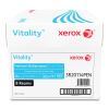 Vitality Premium Multipurpose Print Paper, 97 Bright, 24 lb Bond Weight, 8.5 x 11, Extra White, 500/Ream, 8 Reams/Carton3