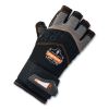 ProFlex 910 Half-Finger Impact Gloves + Wrist Support, Black, Small, Pair, Ships in 1-3 Business Days2