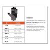 ProFlex 910 Half-Finger Impact Gloves + Wrist Support, Black, Small, Pair, Ships in 1-3 Business Days4