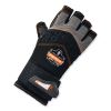 ProFlex 910 Half-Finger Impact Gloves + Wrist Support, Black, Medium, Pair, Ships in 1-3 Business Days2