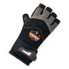 ProFlex 910 Half-Finger Impact Gloves + Wrist Support, Black, X-Large, Pair, Ships in 1-3 Business Days2