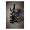 ProFlex 9012 Certified AV Gloves + Wrist Support, Black, Medium, Pair, Ships in 1-3 Business Days4