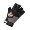 ProFlex 901 Half-Finger Leather Impact Gloves, Black, Small, Pair, Ships in 1-3 Business Days4
