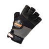 ProFlex 901 Half-Finger Leather Impact Gloves, Black, Medium, Pair, Ships in 1-3 Business Days2