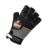 ProFlex 901 Half-Finger Leather Impact Gloves, Black, X-Large, Pair, Ships in 1-3 Business Days4