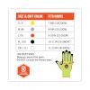 ProFlex 7041 ANSI A4 Nitrile-Coated CR Gloves, Lime, Large, 144 Pairs, Ships in 1-3 Business Days4