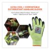 ProFlex 7041-CASE ANSI A4 Nitrile Coated CR Gloves, Lime, 2X-Large, 144 Pairs/Carton, Ships in 1-3 Business Days3