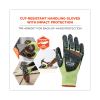 ProFlex 7141 ANSI A4 DIR Nitrile-Coated CR Gloves, Lime, Medium, 72 Pairs/Pack, Ships in 1-3 Business Days8