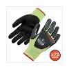 ProFlex 7141 ANSI A4 DIR Nitrile-Coated CR Gloves, Lime, Medium, 72 Pairs/Pack, Ships in 1-3 Business Days9