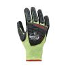 ProFlex 7141 ANSI A4 DIR Nitrile-Coated CR Gloves, Lime, Large, 72 Pairs/Pack, Ships in 1-3 Business Days8