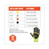 ProFlex 7141 ANSI A4 DIR Nitrile-Coated CR Gloves, Lime, 2X-Large, 72 Pairs/Pack, Ships in 1-3 Business Days3