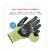 ProFlex 7141 ANSI A4 DIR Nitrile-Coated CR Gloves, Lime, 2X-Large, 72 Pairs/Pack, Ships in 1-3 Business Days4
