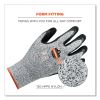 ProFlex 7031-CASE ANSI A3 Nitrile-Coated CR Gloves, Gray, Medium, 144 Pairs/Carton, Ships in 1-3 Business Days7