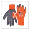 ProFlex 7401-CASE Coated Lightweight Winter Gloves, Orange, Medium, 144 Pairs/Carton, Ships in 1-3 Business Days4