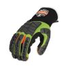 ProFlex 925F(x) Standard Dorsal Impact-Reducing Gloves, Black/Lime, X-Large, Pair, Ships in 1-3 Business Days2
