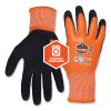 ProFlex 7551-CASE ANSI A5 Coated Waterproof CR Gloves, Orange, Medium, 144 Pairs/Carton, Ships in 1-3 Business Days2