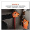 ProFlex 7551-CASE ANSI A5 Coated Waterproof CR Gloves, Orange, Medium, 144 Pairs/Carton, Ships in 1-3 Business Days5