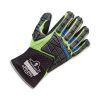 ProFlex 925WP Performance Dorsal Impact-Reducing Thermal Waterprf Gloves, Black/Lime, Small, Pair, Ships in 1-3 Business Days4