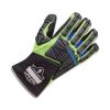 ProFlex 925WP Performance Dorsal Impact-Reduce Thermal Waterproof Glove, Black/Lime, Medium, Pair, Ships in 1-3 Business Days3
