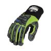 ProFlex 925WP Performance Dorsal Impact-Reducing Thermal Waterprf Gloves, Black/Lime, Large, Pair, Ships in 1-3 Business Days3