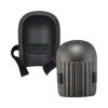 ProFlex 200 Light Duty Knee Pads, Short Cap, Buckle Closure, One Size Fits Most, Black, Pair, Ships in 1-3 Business Days2