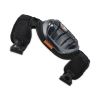 ProFlex 344 Injected Gel Knee Pads With Comfort Straps, Short Cap, Buckle Closure, Black, Pair, Ships in 1-3 Business Days5