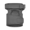 ProFlex 450 Hinged Slip Resistant Gel Knee Pads, Soft Cap, Hook and Loop Closure, Black, Pair, Ships in 1-3 Business Days4