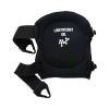 ProFlex 357 Lightweight Gel Knee Pads, Short Cap, Buckle Closure, One Size Fits Most, Black, Pair, Ships in 1-3 Business Days3