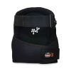 ProFlex 367 Lightweight Gel Knee Pads, Round Cap, Hook and Loop Closure, One Size, Black, Pair, Ships in 1-3 Business Days2