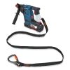 Squids 3129 Tool Lanyard w/Double-Locking Swivel Carabiner+Loop, 40 lb Max Work Cap, 76", Black, Ships in 1-3 Business Days3