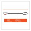 Squids 3148 Tool Lanyard w/XL Carabiner+Threaded Loop, 80 lb Max Work Capacity, 76", Orange/Black, Ships in 1-3 Business Days2