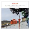 Squids 3148 Tool Lanyard w/XL Carabiner+Threaded Loop, 80 lb Max Work Capacity, 76", Orange/Black, Ships in 1-3 Business Days4