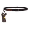 Squids 3135 Barcode Scanner Belt with Hook + Adaptor Strap, Large: 48" to 80" Long, Black, Ships in 1-3 Business Days3