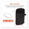 Squids 5544 Phone Style Scanner Holster w/Belt Clip and Loops, 1 Comp, 3.75x1x6.5, Polyester,Black,Ships in 1-3 Business Days5
