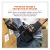 Squids 5542 Phone Style Scanner Holster w/Belt Loop, Small, 1 Comp, 3.75x1x6.5, Polyester, Black, Ships in 1-3 Business Days3