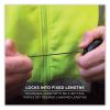Squids 3000 Retractable Tool Lanyard with Carabiner Anchor, 1 lb Working Capacity, 48", Black, Ships in 1-3 Business Days4