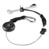 Squids 3001 Retractable Tool Lanyard w/Choking-Loop Tool Tether+Carabiner Anchor, 2lb Capacity,48",Ships in 1-3 Business Days2