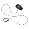 Squids 3002 Retractable Lanyard w/Carabiner+Belt-Loop Anchor, 2 lb Max Work Cap, 6" to 48", Gray, Ships in 1-3 Business Days3
