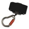 Squids 3002 Retractable Lanyard w/Carabiner+Belt-Loop Anchor, 2 lb Max Work Cap, 6" to 48", Gray, Ships in 1-3 Business Days7