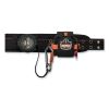 Squids 3010 Retractable Lanyard w/Locking Carabiner+Belt Clip, 5 lb Max Work Capacity, 48", Black, Ships in 1-3 Business Days2