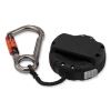 Squids 3010 Retractable Lanyard w/Locking Carabiner+Belt Clip, 5 lb Max Work Capacity, 48", Black, Ships in 1-3 Business Days11