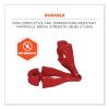 Squids 3400 Dual Clip Glove Clip Holder, 1 x 1 x 6.5, Acetal Copolymer, Red, 100/Pack, Ships in 1-3 Business Days6