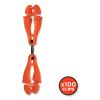 Squids 3420 Dual Clip Swivel Glove Clip Holder, 1 x 0.6 x 5.5, Acetal Copolymer, Orange, 100/Pack, Ships in 1-3 Business Days3