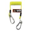 Squids 3180 Tool Tethering Kit, 2 lb Max Working Capacity, 6.5" to 48" Long, Yellow/Black, Ships in 1-3 Business Days3