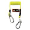 Squids 3190 Tape Measure Tethering Kit, 2 lb Max Working Capacity, 6.5" to 48" Long, Lime/Black, Ships in 1-3 Business Days11
