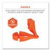 Squids 3400 Glove Clip Holder with Dual Clips, 1 x 1 x 6.5, Acetal Copolymer, Orange, 100/Carton, Ships in 1-3 Business Days5