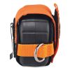 Squids 3770 Belt Clip Tape Measure Holder, Large, 3.62 x 7.25 x 2.5, Polyester, Orange, Ships in 1-3 Business Days3