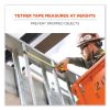 Squids 3770 Belt Clip Tape Measure Holder, Large, 3.62 x 7.25 x 2.5, Polyester, Orange, Ships in 1-3 Business Days10