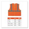GloWear 8205Z Class 2 Super Economy Mesh Vest, Polyester, Orange, 4X-Large/5X-Large, Ships in 1-3 Business Days3